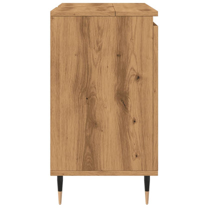 Badschrank Artisan-Eiche 58x33x60 cm Holzwerkstoff