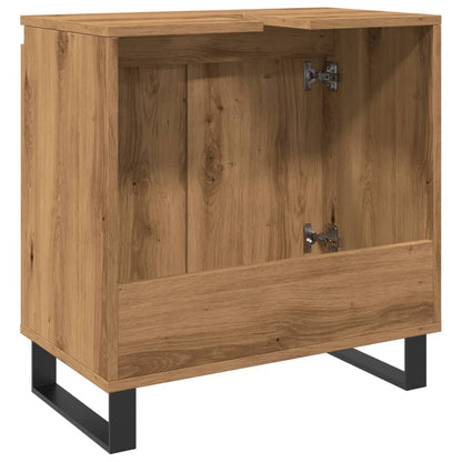 Badschrank Artisan-Eiche 58x33x60 cm Holzwerkstoff