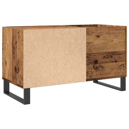 Plattenschrank Altholz-Optik 84,5x38x48 cm Holzwerkstoff