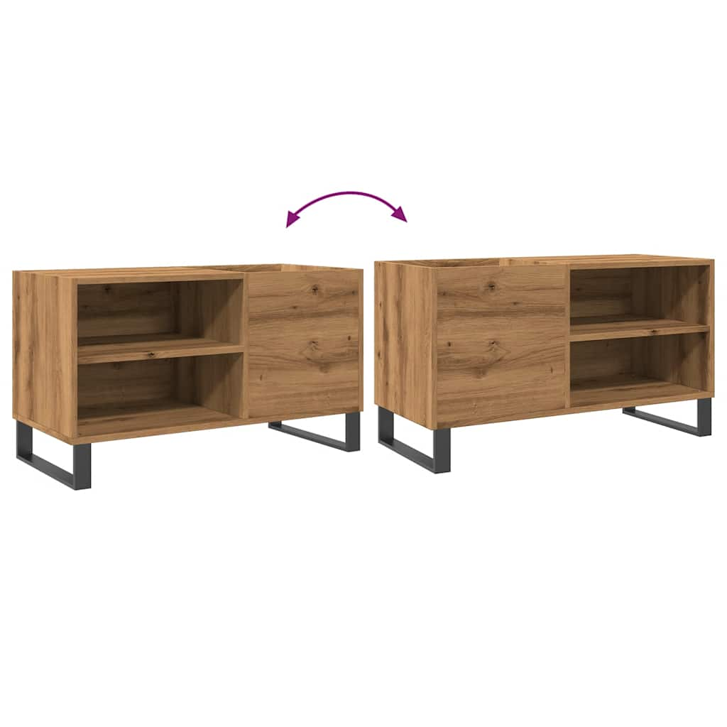 Plattenschrank Artisan-Eiche 84,5x38x48 cm Holzwerkstoff