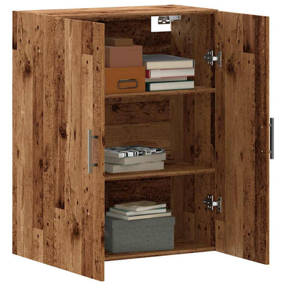 Wandschrank Altholz-Optik 69,5x34x90 cm