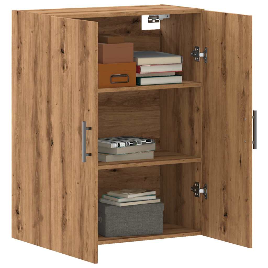 Wandschrank Artisan-Eiche 69,5x34x90 cm