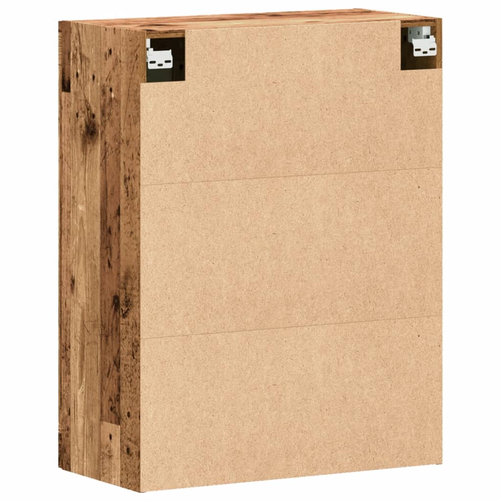 Wandschrank Altholz-Optik 69,5x34x90 cm Holzwerkstoff