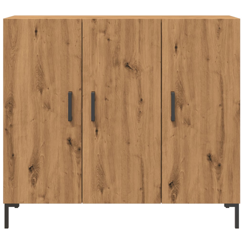 Sideboard Artisan-Eiche 90x34x80 cm Holzwerkstoff