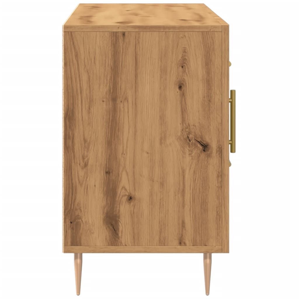 Sideboard Artisan-Eiche 100x36x60 cm Holzwerkstoff