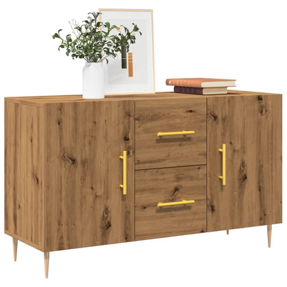 Sideboard Artisan-Eiche 100x36x60 cm Holzwerkstoff