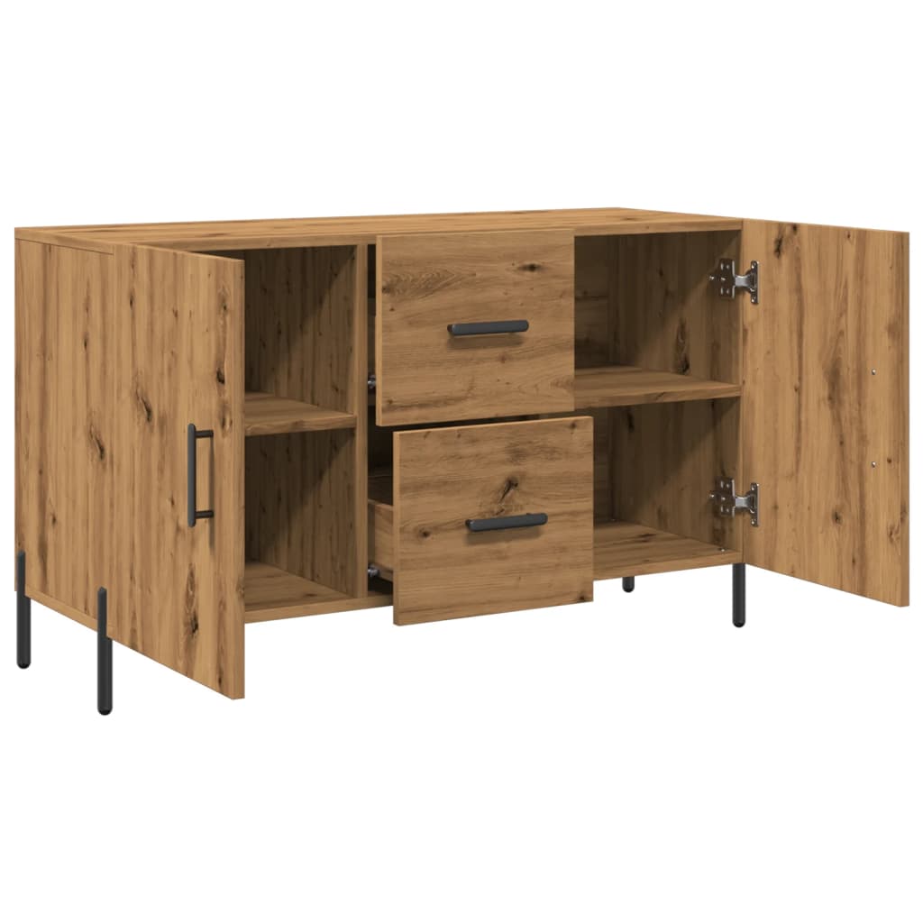 Sideboard Artisan-Eiche 100x36x60 cm Holzwerkstoff