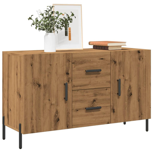 Sideboard Artisan-Eiche 100x36x60 cm Holzwerkstoff