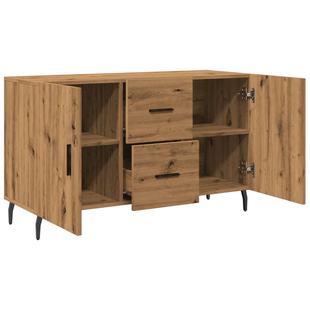 Sideboard Artisan-Eiche 100x36x60 cm Holzwerkstoff