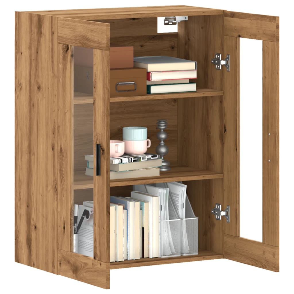 Wandschrank Artisan-Eiche 69,5x34x90 cm