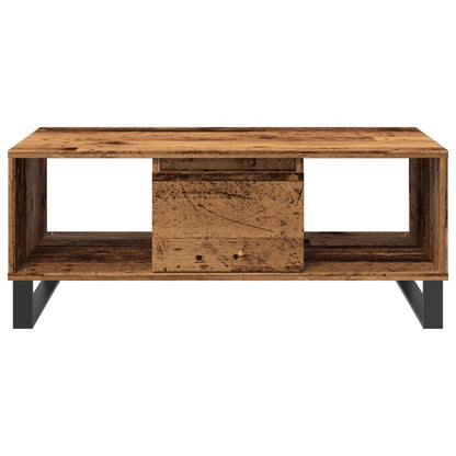 Couchtisch Altholz-Optik 90x50x36,5 cm Holzwerkstoff