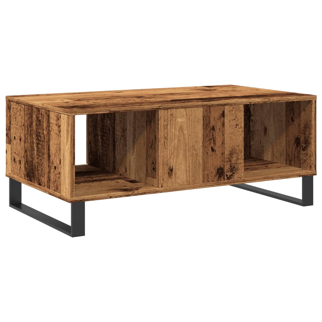 Couchtisch Altholz-Optik 90x50x36,5 cm Holzwerkstoff