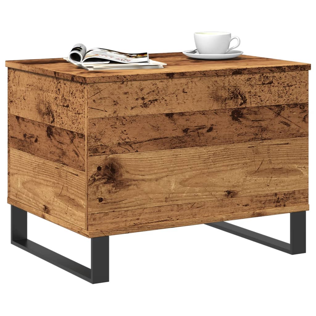 Couchtisch Altholz-Optik 60x44,5x45 cm Holzwerkstoff