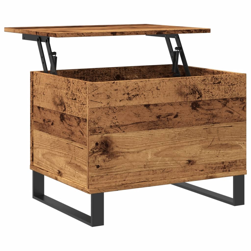 Couchtisch Altholz-Optik 60x44,5x45 cm Holzwerkstoff