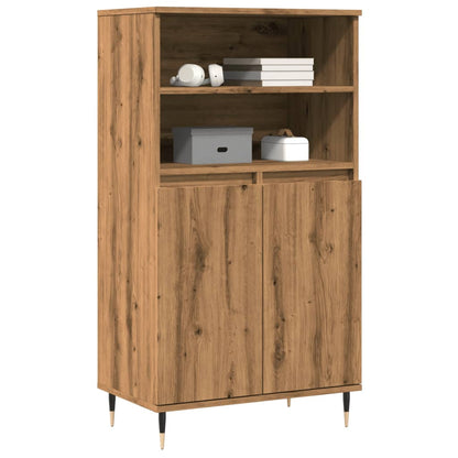 Highboard Artisan-Eiche 60x36x110 cm Holzwerkstoff