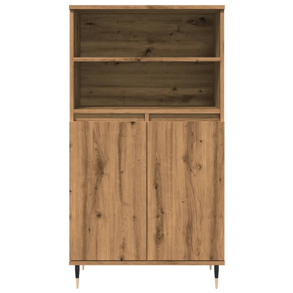 Highboard Artisan-Eiche 60x36x110 cm Holzwerkstoff