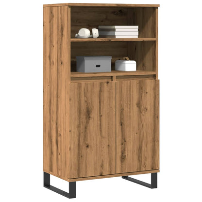 Highboard Artisan-Eiche 60x36x110 cm Holzwerkstoff