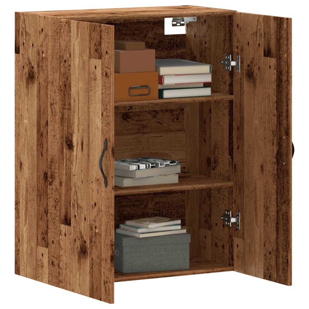 Wandschrank Altholz-Optik 69,5x34x90 cm Holzwerkstoff