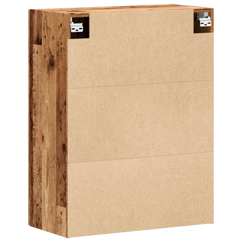 Wandschrank Altholz-Optik 69,5x34x90 cm Holzwerkstoff