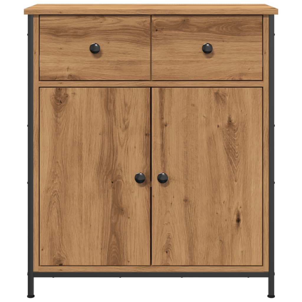 Sideboard Artisan-Eiche 70x30x80 cm Holzwerkstoff