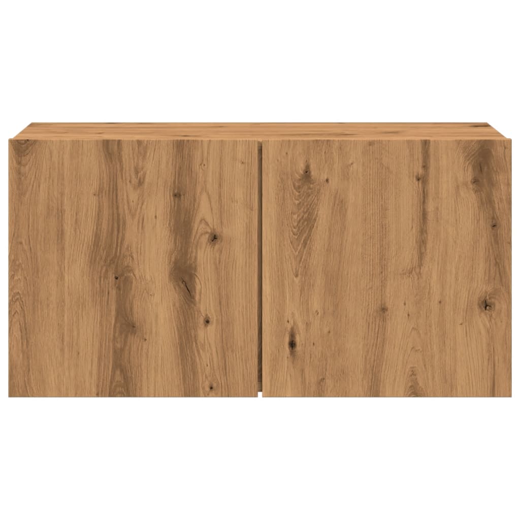 TV-Wandschrank Artisan-Eiche 80x30x41 cm