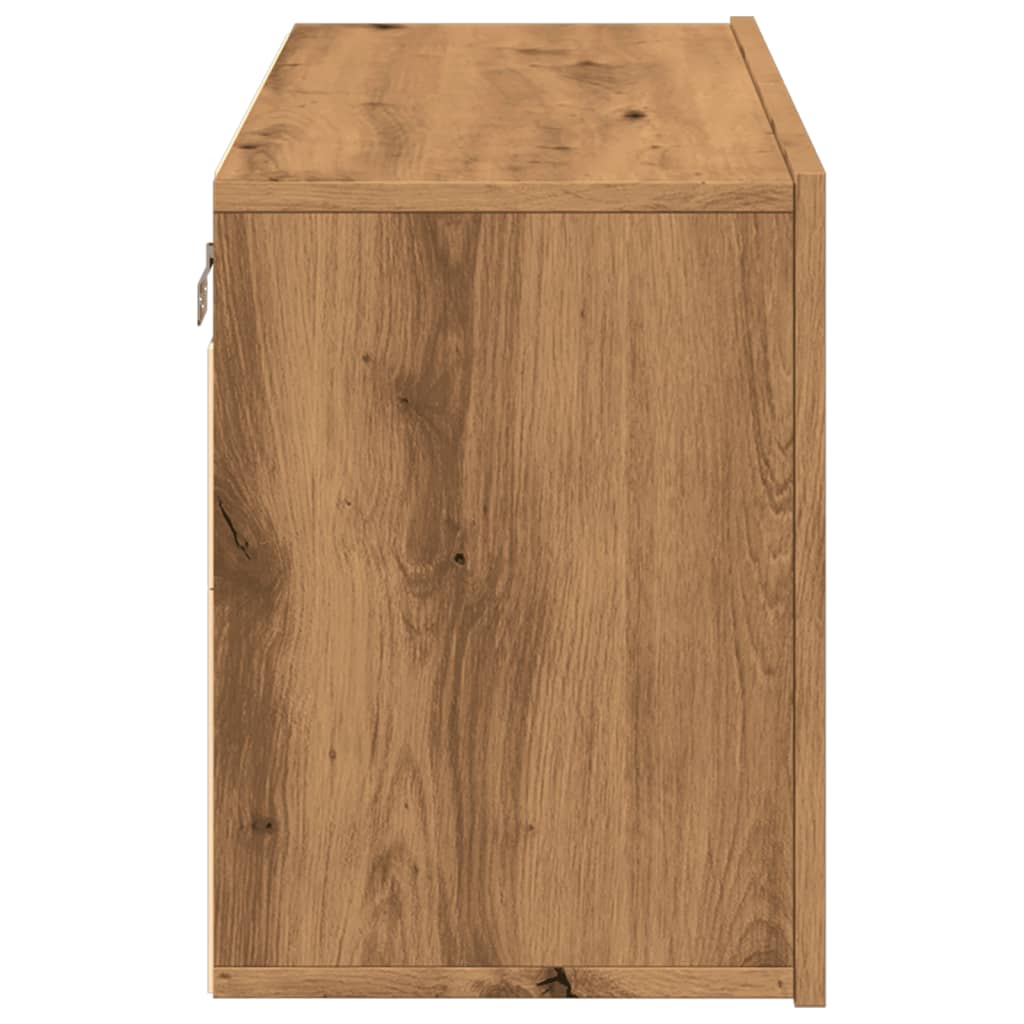 TV-Wandschrank Artisan-Eiche 80x30x41 cm