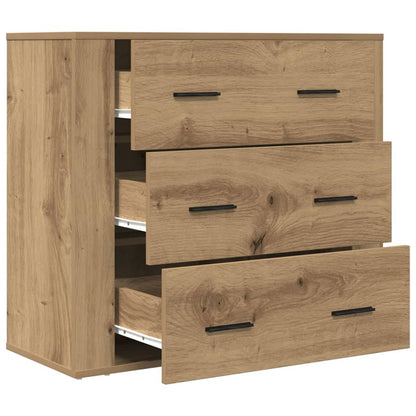 Sideboard Artisan-Eiche 80x33x70 cm Holzwerkstoff