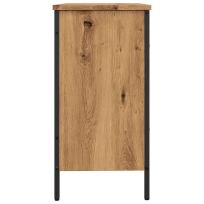 Waschbeckenunterschrank Artisan-Eiche 80x30x60 cm Holzwerkstoff