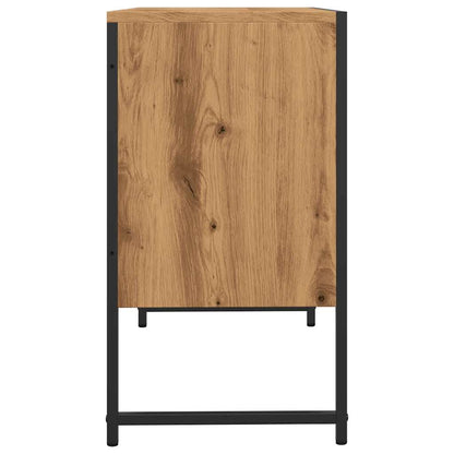 Waschbeckenunterschrank Artisan-Eiche 80x33x60 cm Holzwerkstoff