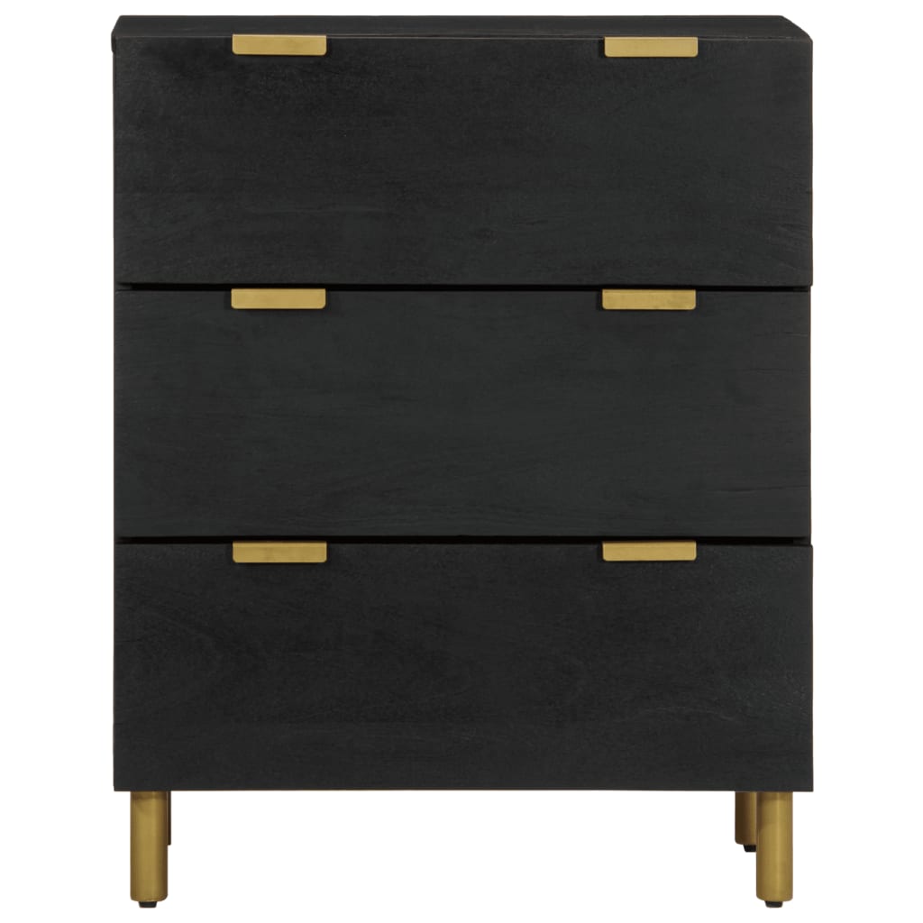 Sideboard Schwarz 60x33x75 cm Holzwerkstoff