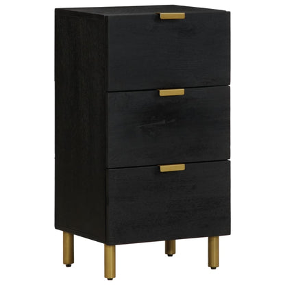 Sideboard Schwarz 40x33x75 cm Holzwerkstoff