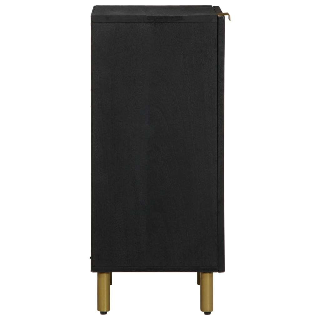 Sideboard Schwarz 40x33x75 cm Holzwerkstoff