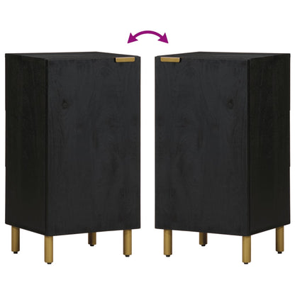 Sideboard Schwarz 40x33x75 cm Holzwerkstoff