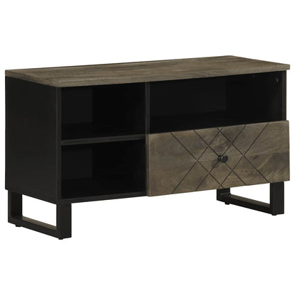 TV-Schrank 80x33x46 cm Massivholz Mango