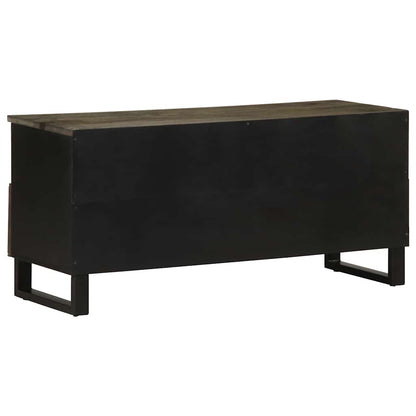 TV-Schrank 100x33x46 cm Massivholz Mango