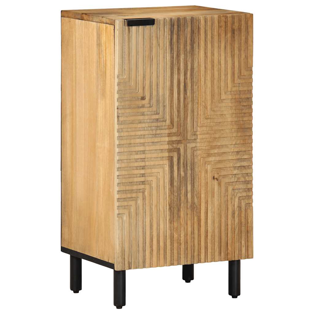 Sideboard Braun 40x33x75 cm Massivholz Mango