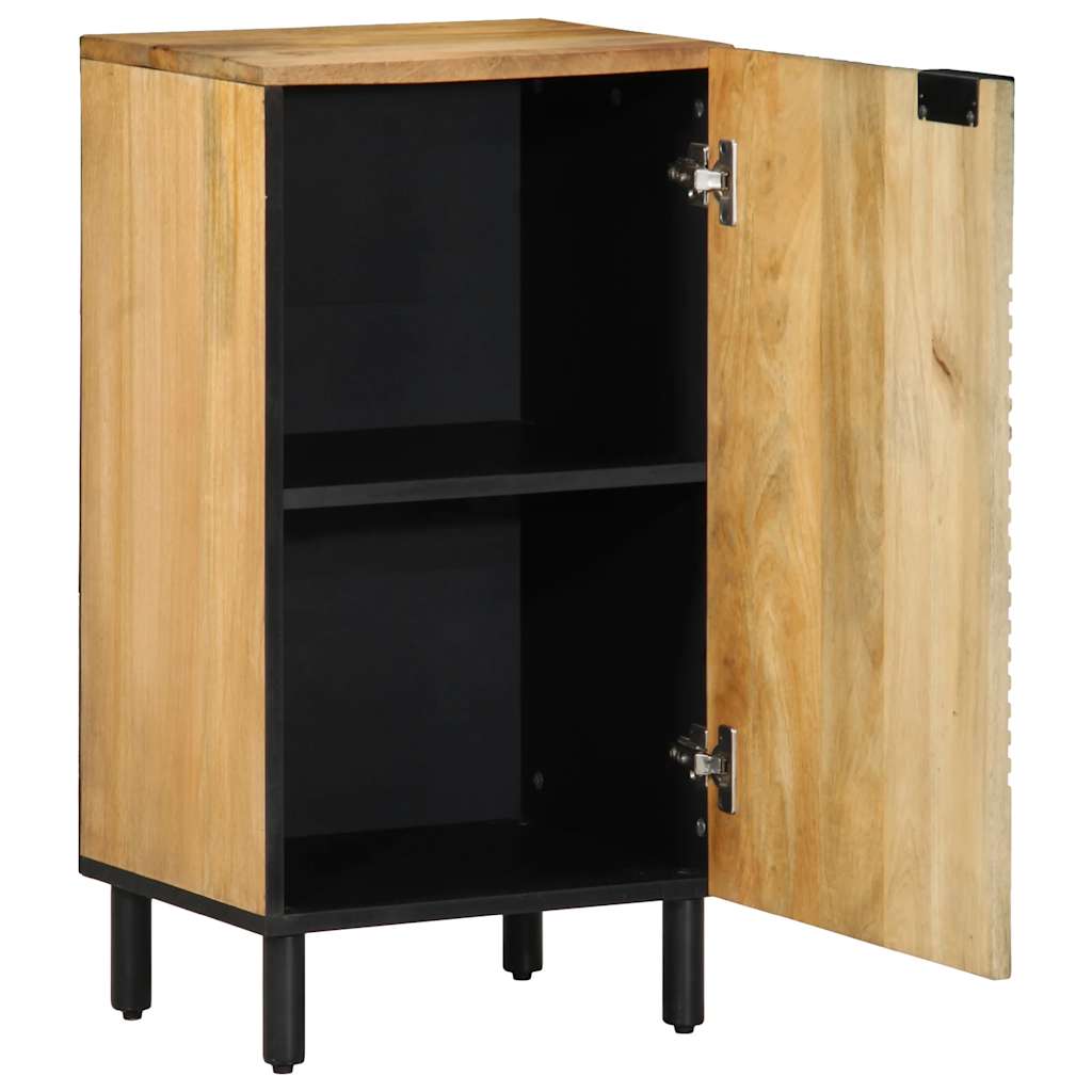 Sideboard Braun 40x33x75 cm Massivholz Mango