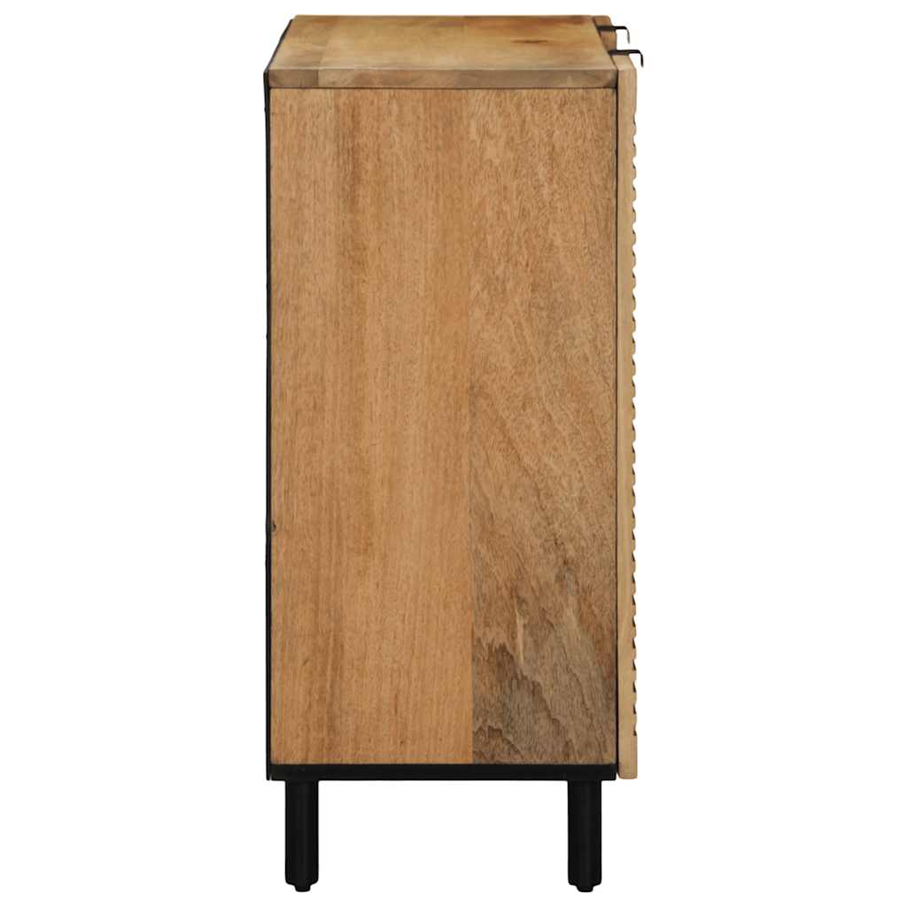 Sideboard Braun 90x33x75 cm Massivholz Mango