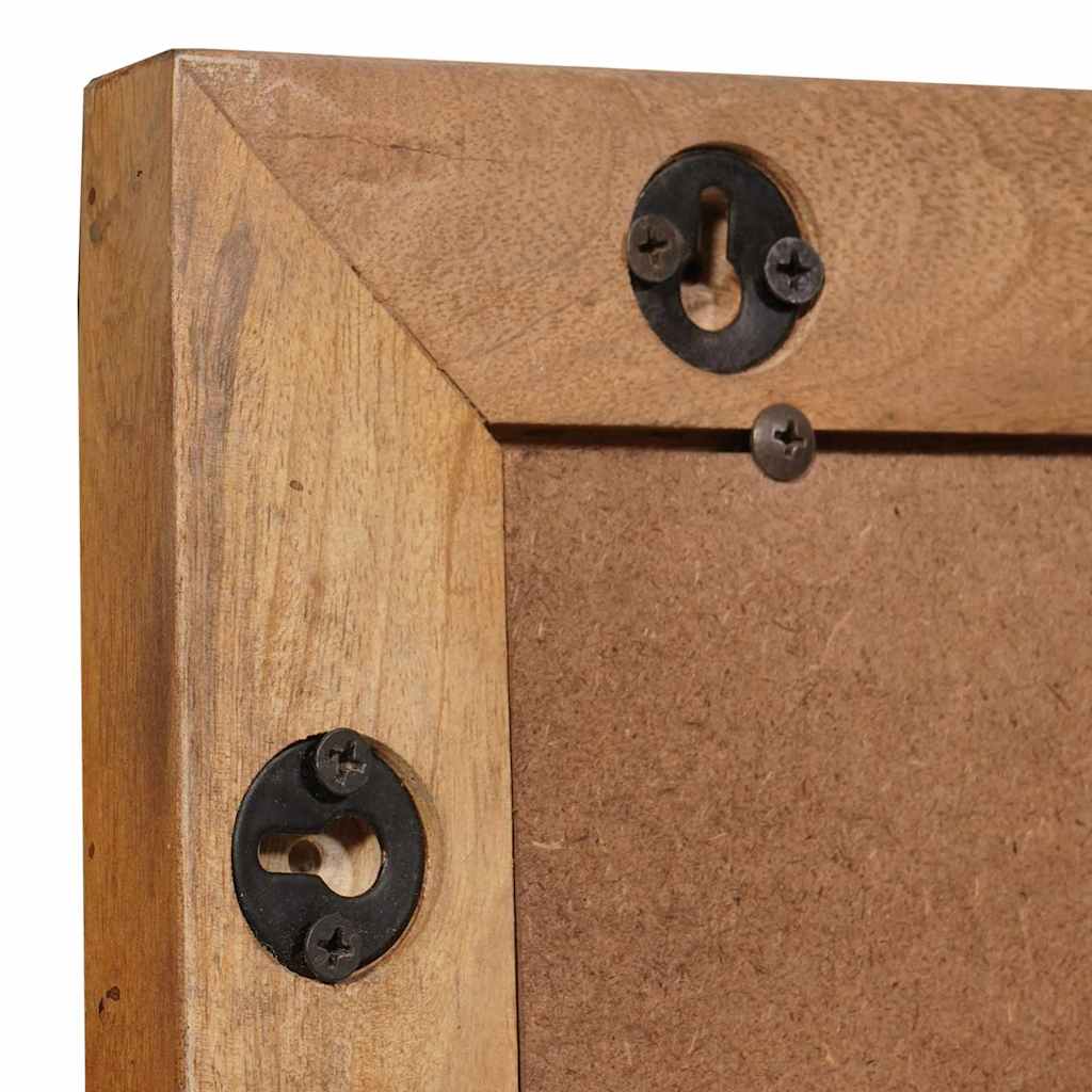 Badezimmer Spiegel mit Spiegel Hellbraun 70 x 50 x 2,5 cm