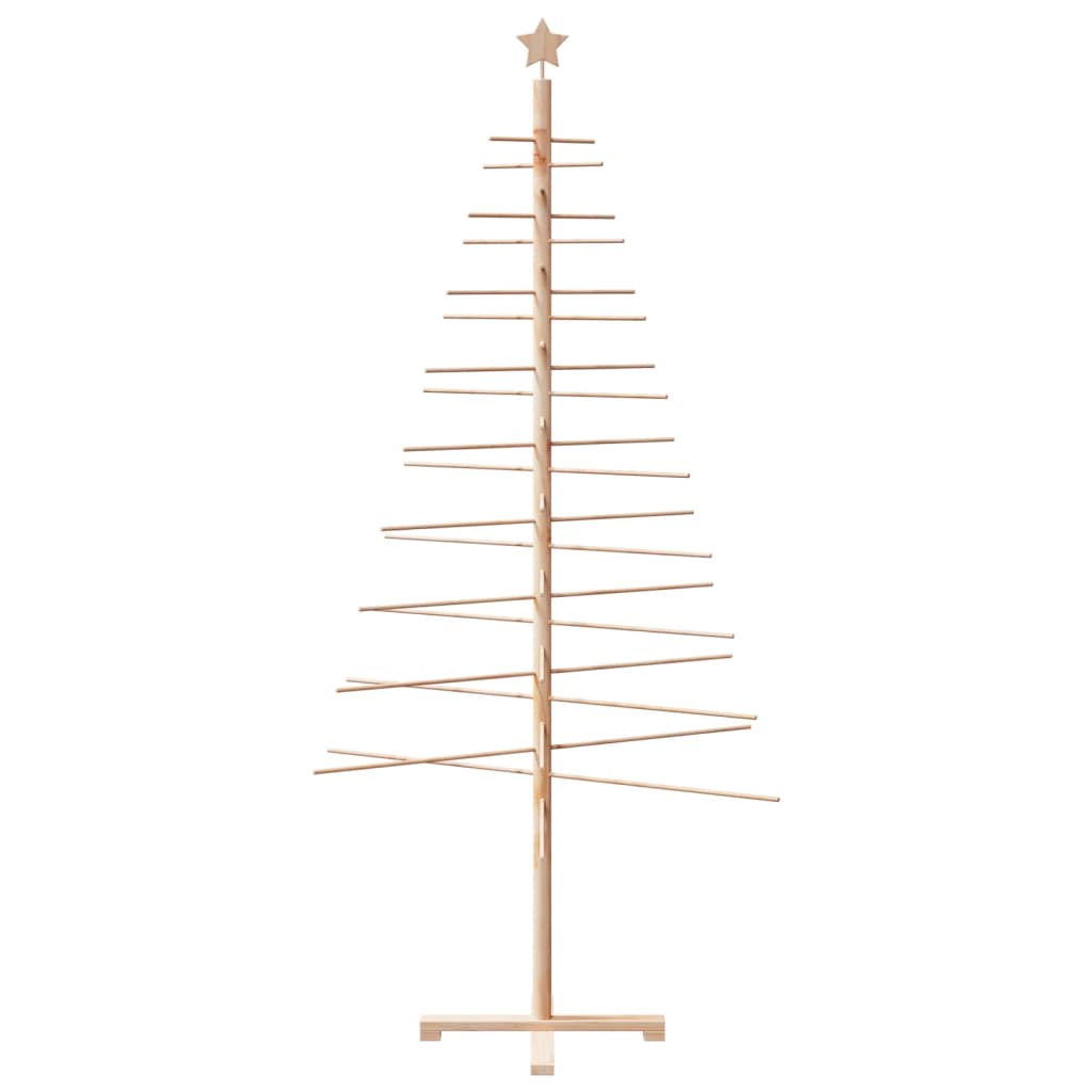 Weihnachtsbaum Holz zum Schmücken 210 cm Massivholz Kiefer