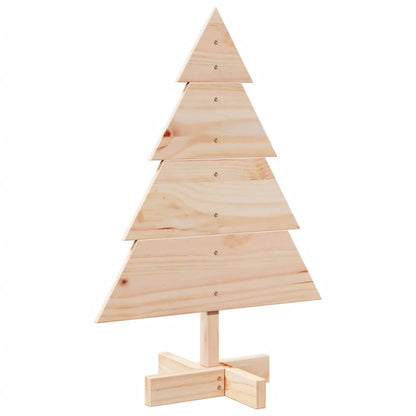 Weihnachtsbaum Holz zum Schmücken 70 cm Massivholz