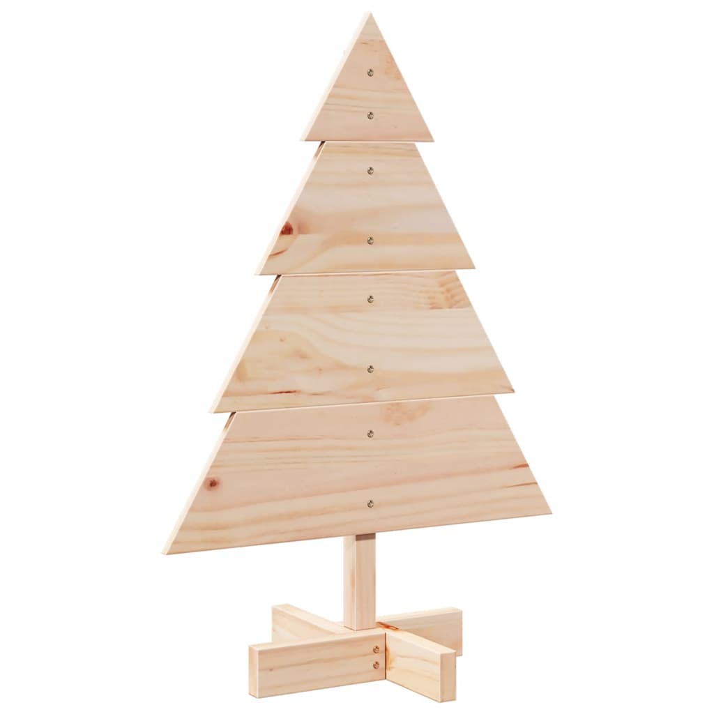 Weihnachtsbaum Holz zum Schmücken 70 cm Massivholz