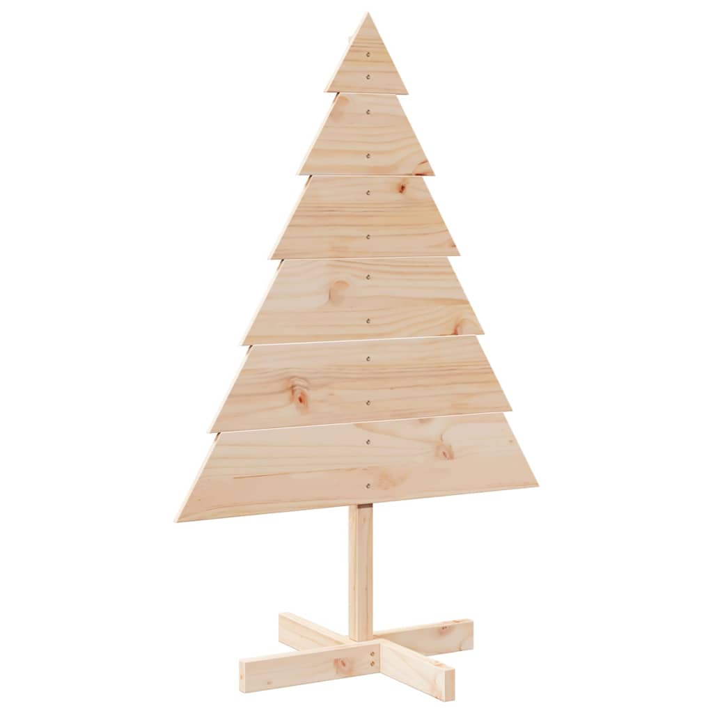 Weihnachtsbaum zum Schmücken 110 cm Massivholz