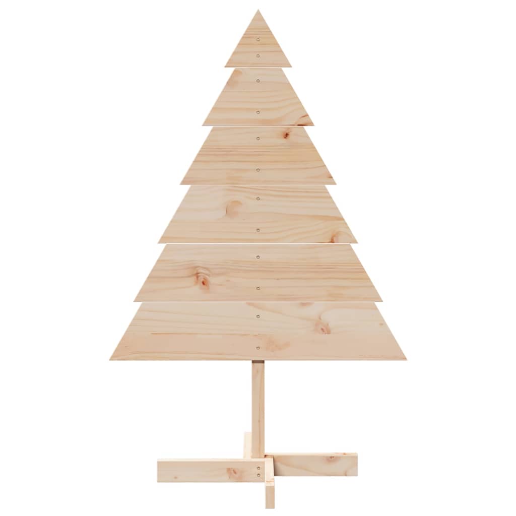 Weihnachtsbaum zum Schmücken 110 cm Massivholz