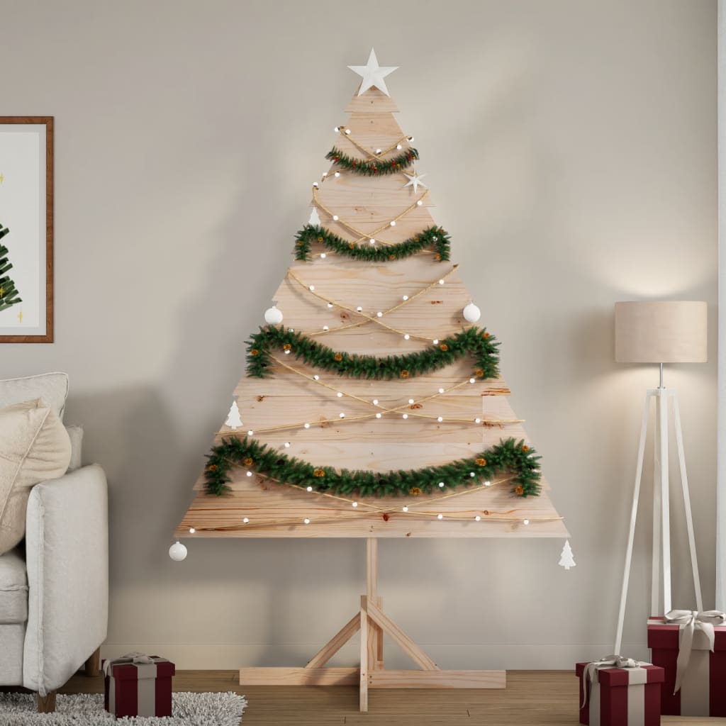 Weihnachtsbaum zum Schmücken 180 cm Massivholz