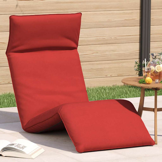 Sonnenliege Klappbar Rot 175x54x8,5 cm Oxford-Gewebe