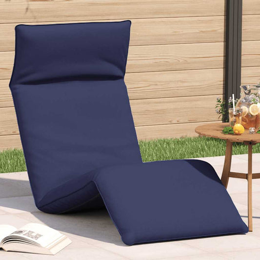 Sonnenliege Klappbar Marineblau 175x54x8,5 cm Oxford-Gewebe