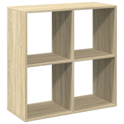 Raumteiler-Bücherregal Sonoma-Eiche 69,5x29x69,5 cm