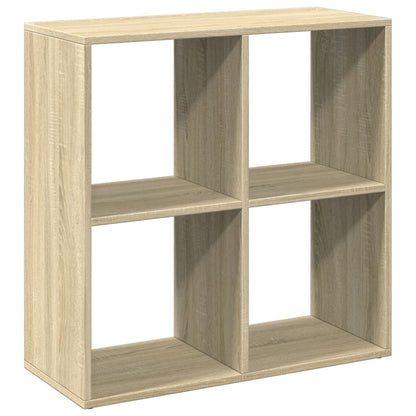 Raumteiler-Bücherregal Sonoma-Eiche 69,5x29x69,5 cm