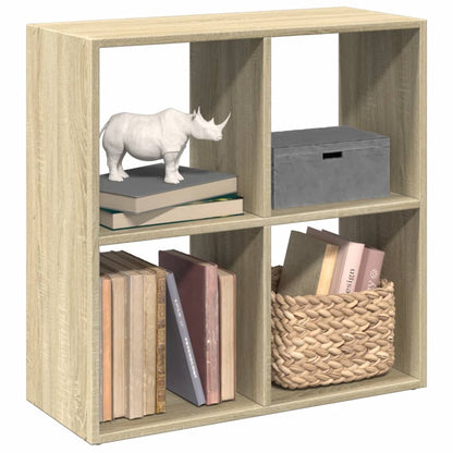 Raumteiler-Bücherregal Sonoma-Eiche 69,5x29x69,5 cm